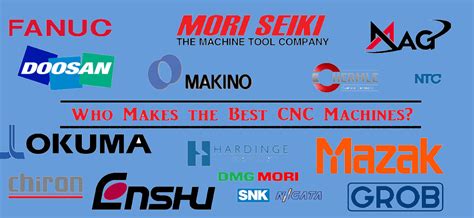 cnc machine company name|brand names of cnc machines.